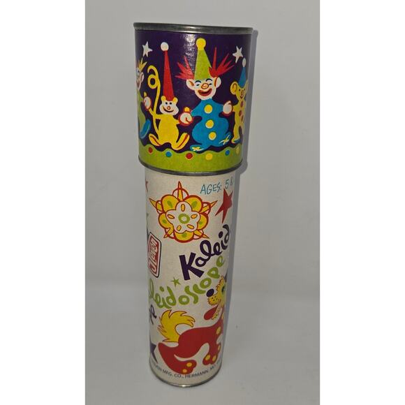 Vintage Kaleidoscopes Two Steven & One Cross Snowflakes Clowns Geometric 70s/80s - Picture 11 of 15